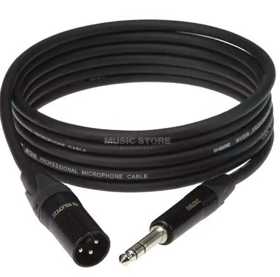 24AWG PVC cách điện XLR DMX Cable cho Microphone Radio Station và hệ thống loa
