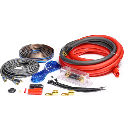 4 Gauge Car Amplifier Wiring Kit cho cài đặt trên cao và hiệu suất