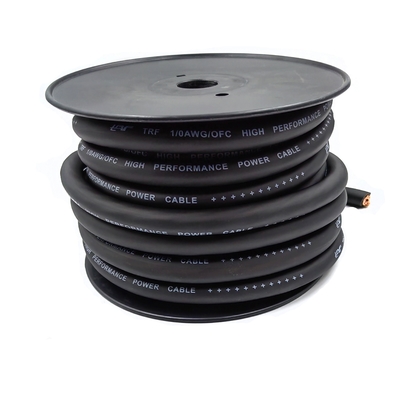 1/0 AWG Oversize Gauge 4/0 GA Car Audio OFC Power Cable Soft Touch Dây lót PVC linh hoạt
