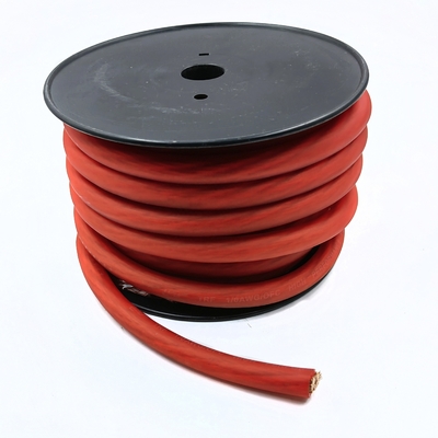 1/0 AWG Oversize Gauge 4/0 GA Car Audio OFC Power Cable Soft Touch Dây lót PVC linh hoạt