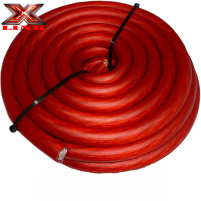 Số lượng điều khiển tùy chỉnh áo khoác PVC mềm Cài đặt Amp xe 4/8 Gauge dây điện