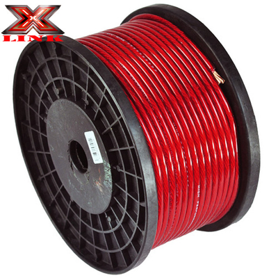 OFC Conductor Car Audio Battery 0 Gauge 4 Gauge 8 Power Wire với cách điện PVC