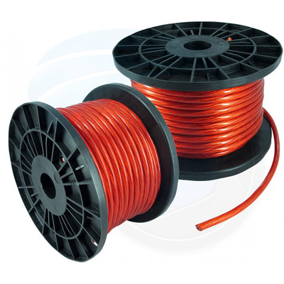 Đồng bọc Aluminium dẫn Dây điện âm thanh xe hơi linh hoạt với cách điện PVC 0 4 8 Gauge trong bất kỳ màu nào