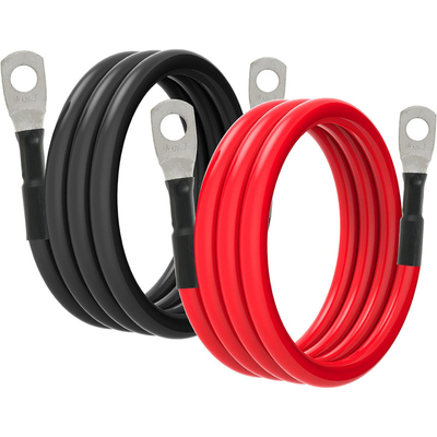 PVC Jacket đồng xe ô tô âm thanh điện dây 1/0 2 4 6 AWG Gauge cáp pin