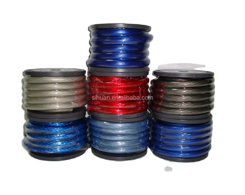 Tiếng âm thanh xe hơi phù hợp với CEA-2015 đầy đủ 4 Gauge Power Wire PVC cách nhiệt