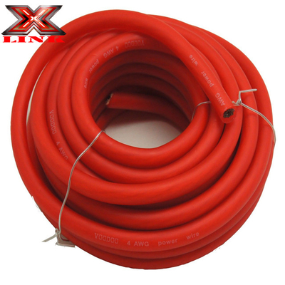 0 Gauge Cáp điện xe hơi cho nhu cầu của khách hàng PVC vật liệu cách điện và CCA / OFC / Conductor đồng