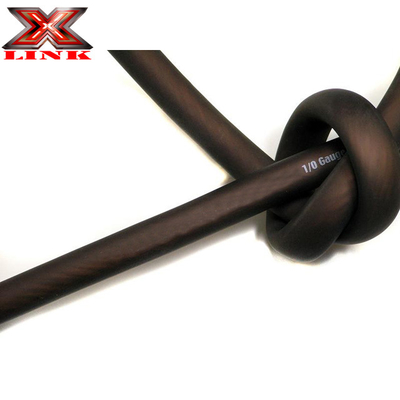 0 Gauge Cáp điện xe hơi cho nhu cầu của khách hàng PVC vật liệu cách điện và CCA / OFC / Conductor đồng