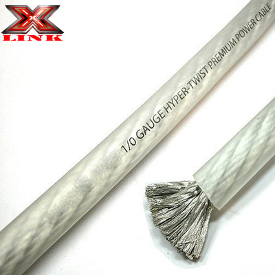 áo khoác PVC mềm siêu mềm linh hoạt Frosted 0ga xe Amp điện cáp dây trong bất kỳ màu sắc