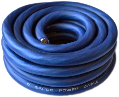 Thông số kỹ thuật đầy đủ của Hoa Kỳ CEA-2015 phù hợp 4 AWG Điện áp thấp dây điện stereo xe hơi mềm với áo khoác PVC và CCA / OFC dẫn