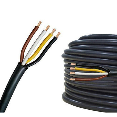RVV Flexible PVC Jacket Flat Wire Electrical Cable để dễ dàng lắp đặt và bảo trì trong các ứng dụng công nghiệp
