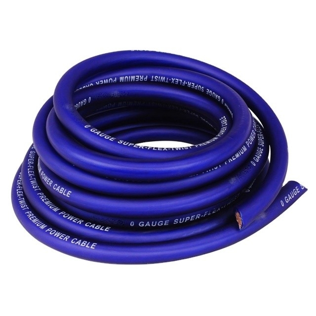 SAEJ 1128 Stinger True Gauge 1/0 AWG Cửa dây điện âm thanh ô tô OFC để hiệu suất