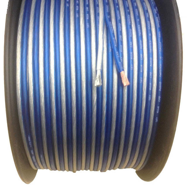 8.0mm Chiều kính bên ngoài OFC loa dây cáp âm thanh được làm bằng 99,99% đồng không oxy