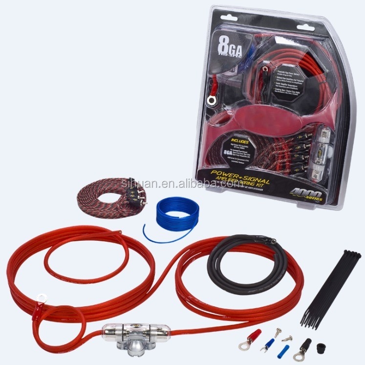 Tối ưu hóa âm thanh của bạn 4gauge Car Audio Wiring Kit với Gold Connector và tùy chỉnh đường kính bên ngoài