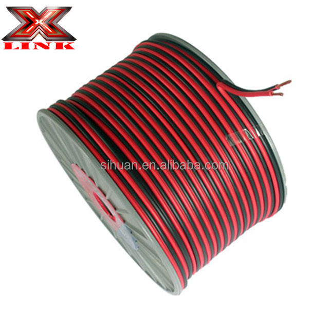 Dây loa âm thanh đồng 12ga OFC linh hoạt với áo khoác PVC mềm và đầu nối vàng