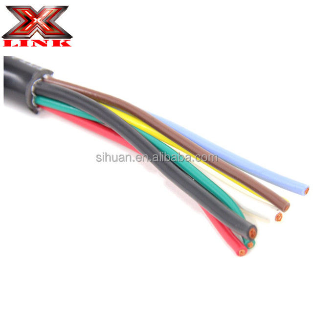 14 Gauge Cáp dẫn điện áp thấp có dây chuyền PVC linh hoạt 10 12 14 16 18 Gauge
