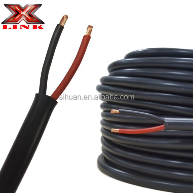 Cách nhiệt 03206 Lái dây kéo RV trailer cáp dây 12 14 Ga 2 dây dây phanh phẳng