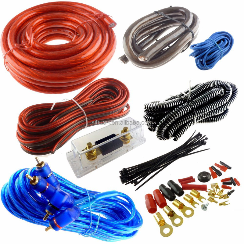 100% Cáp RCA đồng OFC True Gauge cho âm thanh xe hơi điện áp thấp