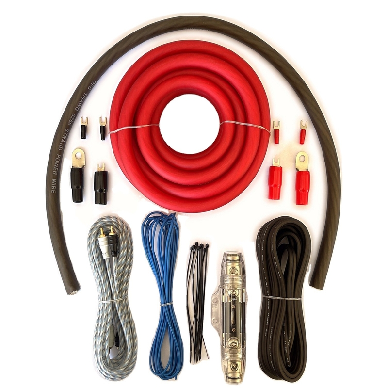 Bộ dây chuyền khuếch đại điện áp thấp CCA hoàn chỉnh với cáp OFC RCA trong True 0 Gauge