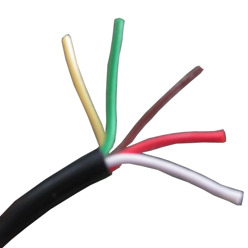 PVC cách điện 14 Gauge 5 Conductor Trail Trailer Wiring Extension cho RV và ô tô