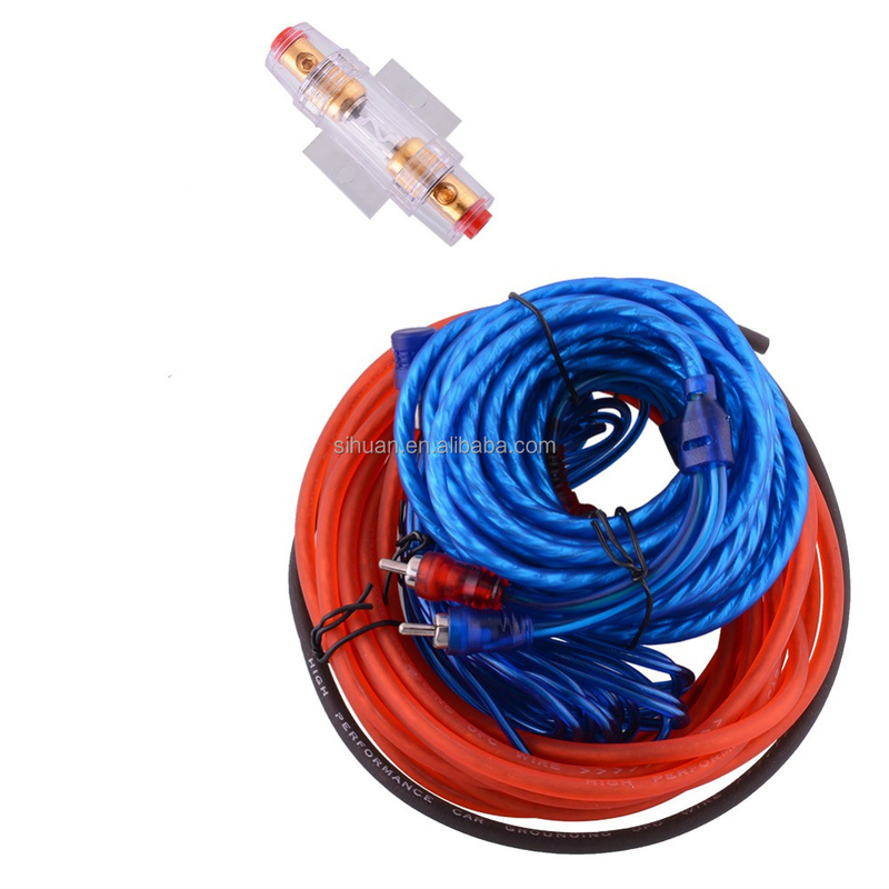 CCA 8ga Car Amplifier Power Kit cho hiệu suất và cài đặt dễ dàng