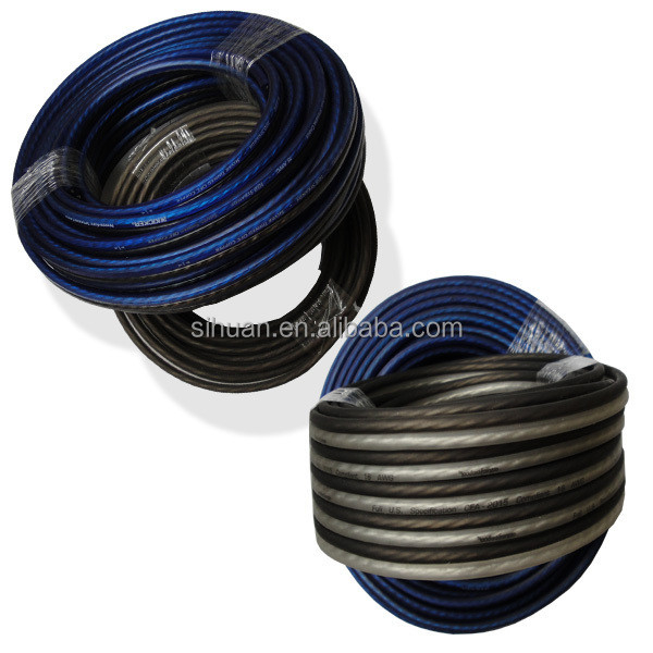 Cáp dây loa OFC đường kính bên ngoài cao cấp 12 Gauge cho hệ thống âm thanh