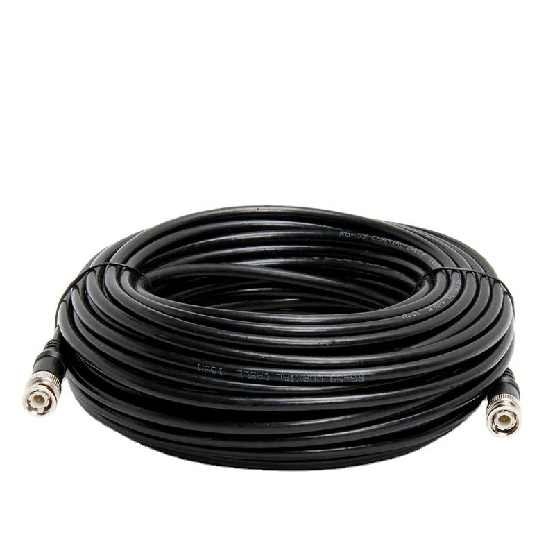 1 Đường dẫn RG59U BNC đến RCA Adapter dây đồng trục cho giám sát camera CCTV