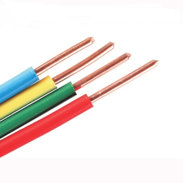 BV RVV Cáp dây điện điện đồng với loại dây dẫn dây và áo PVC
