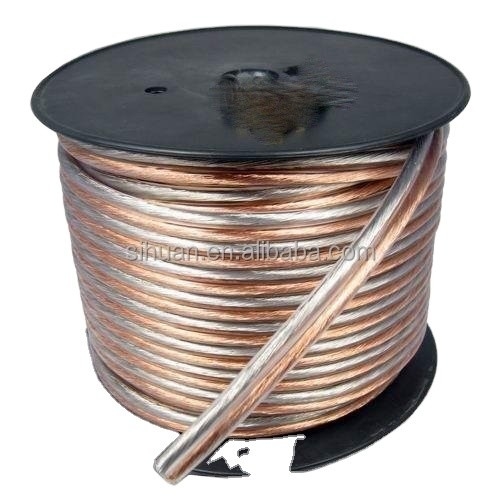 Sợi dây rào có áo khoác trong suốt linh hoạt cho xe hơi và gia đình Audio RCA Connector Type
