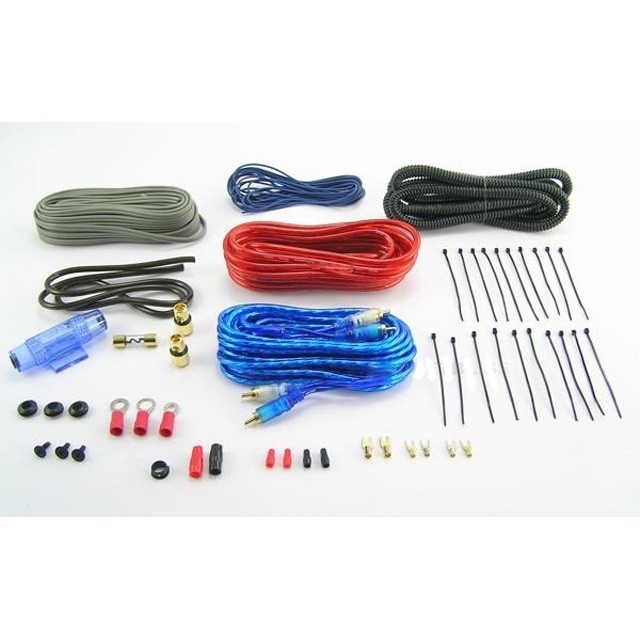 10 Gauge Car Audio Low Voltage Amplifier Wiring Kit Trong Bất kỳ Màu nào