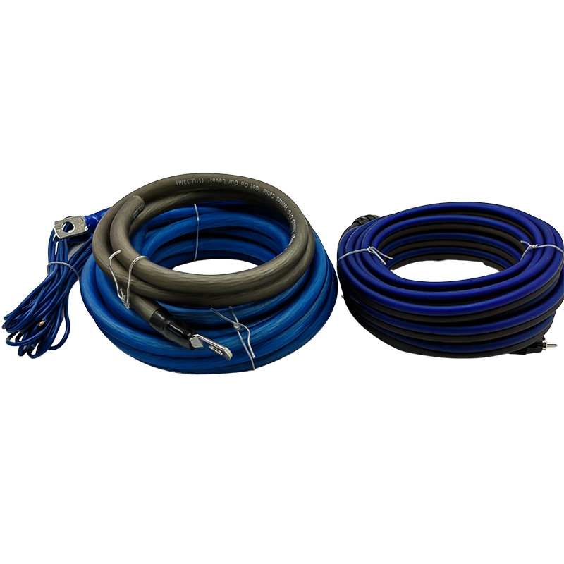 5.2m PVC Jacket High End 1/0 4 8 AWG Gauge Car Amplifier Wiring Kit cho hệ thống âm thanh xe hơi