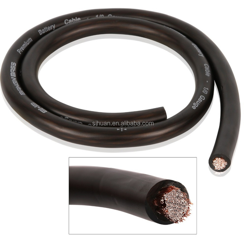 Số lượng điều khiển tùy chỉnh áo khoác PVC mềm Cài đặt Amp xe 4/8 Gauge dây điện