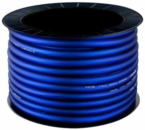 OFC Conductor Car Audio Battery 0 Gauge 4 Gauge 8 Power Wire với cách điện PVC